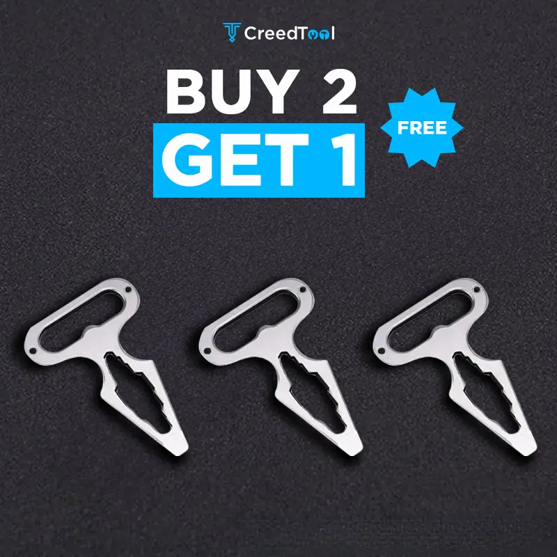 CreedTool - Outdoor Multifunctional Keychain