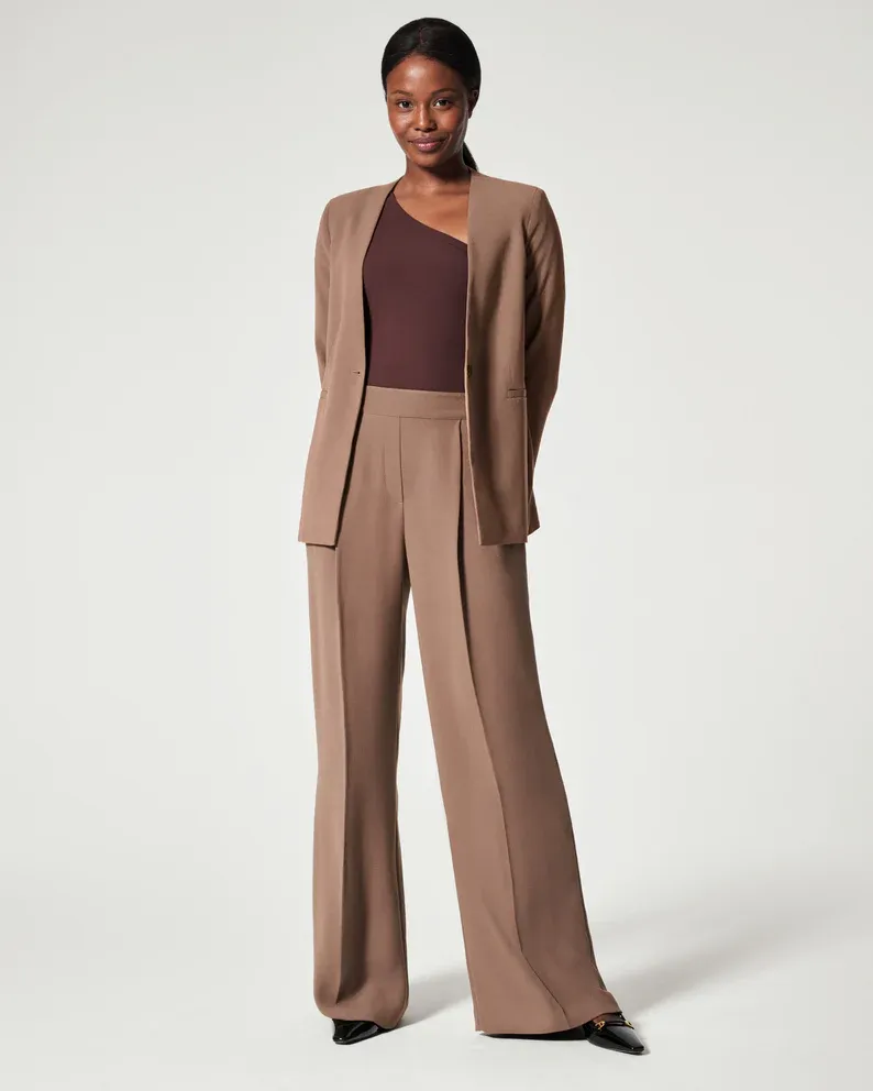 Amazideal Crepe Pleated Pants