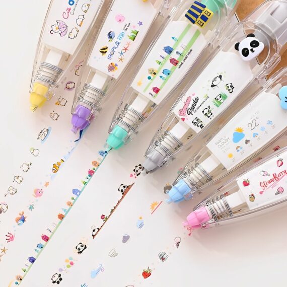 DIY Cute Animals Press Type Decorative Pen
