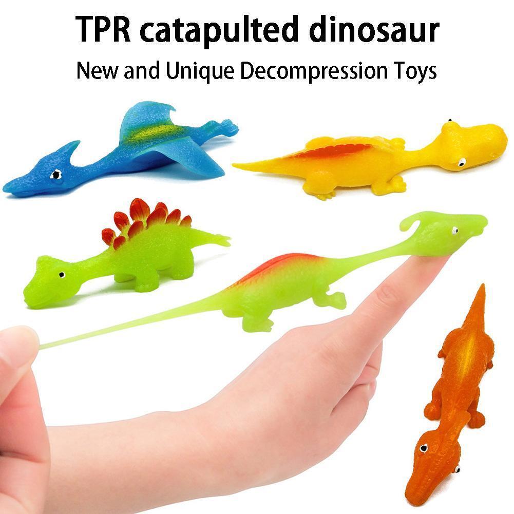 (EARLY CHRISTMAS SALE - 50% OFF) Slingshot Dinosaur Finger Toys - BUY 5 GET 5 FREE ONLY TODAY