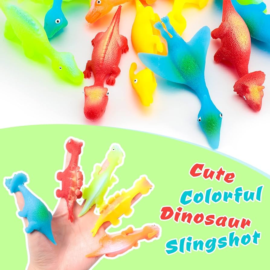 (EARLY CHRISTMAS SALE - 50% OFF) Slingshot Dinosaur Finger Toys - BUY 5 GET 5 FREE ONLY TODAY