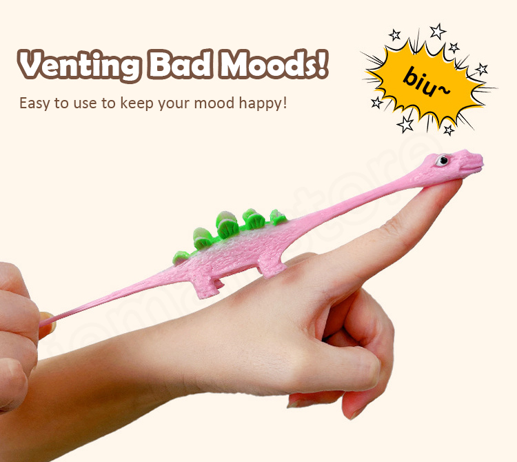 (EARLY CHRISTMAS SALE - 50% OFF) Slingshot Dinosaur Finger Toys - BUY 5 GET 5 FREE ONLY TODAY