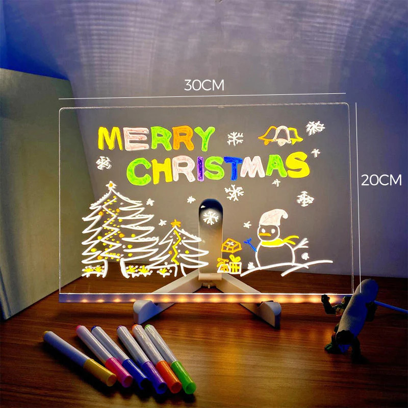 (Early Christmas Sale) - LED Note Board with Colors