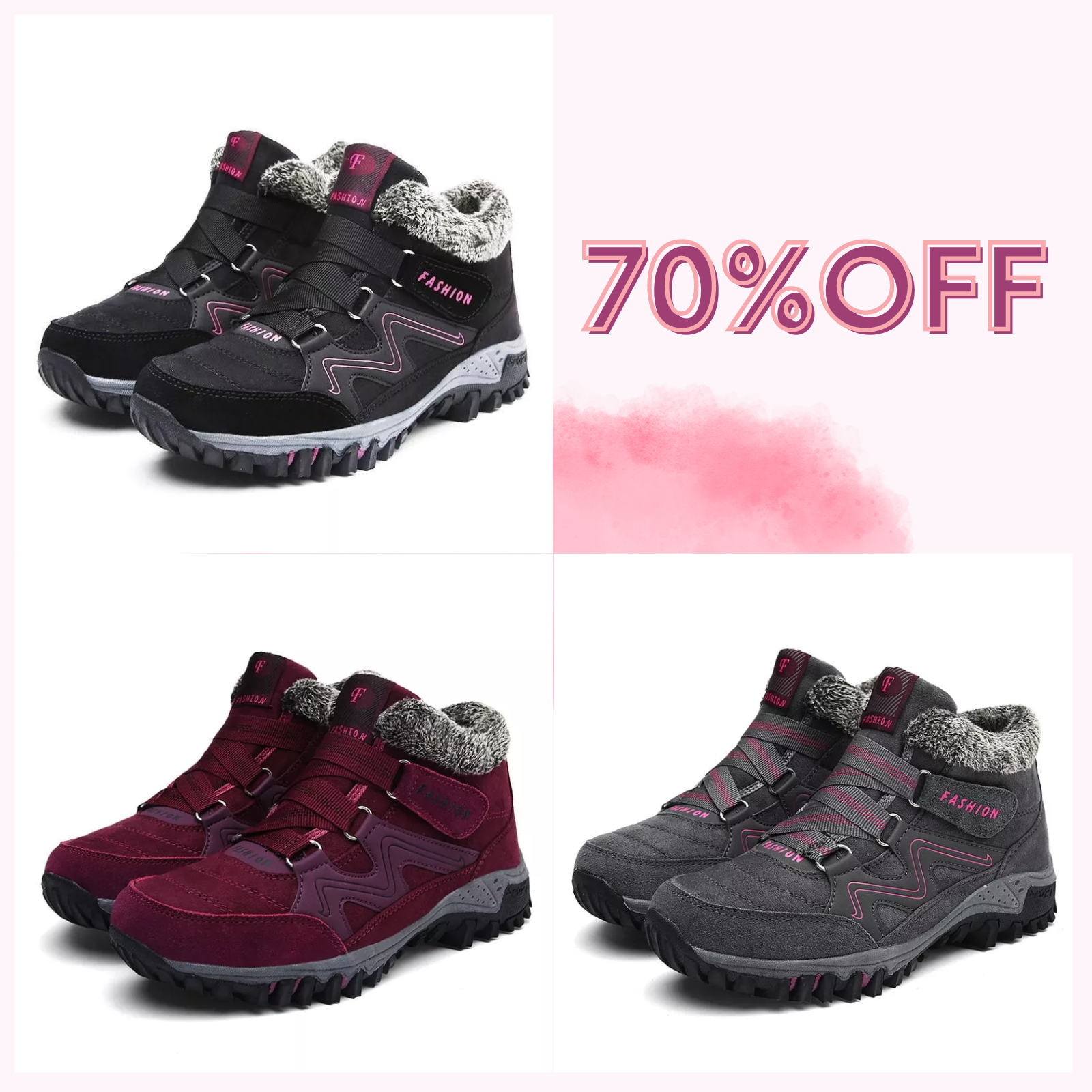 Early Christmas Sale 70% OFF - Women's Winter Thermal Boots