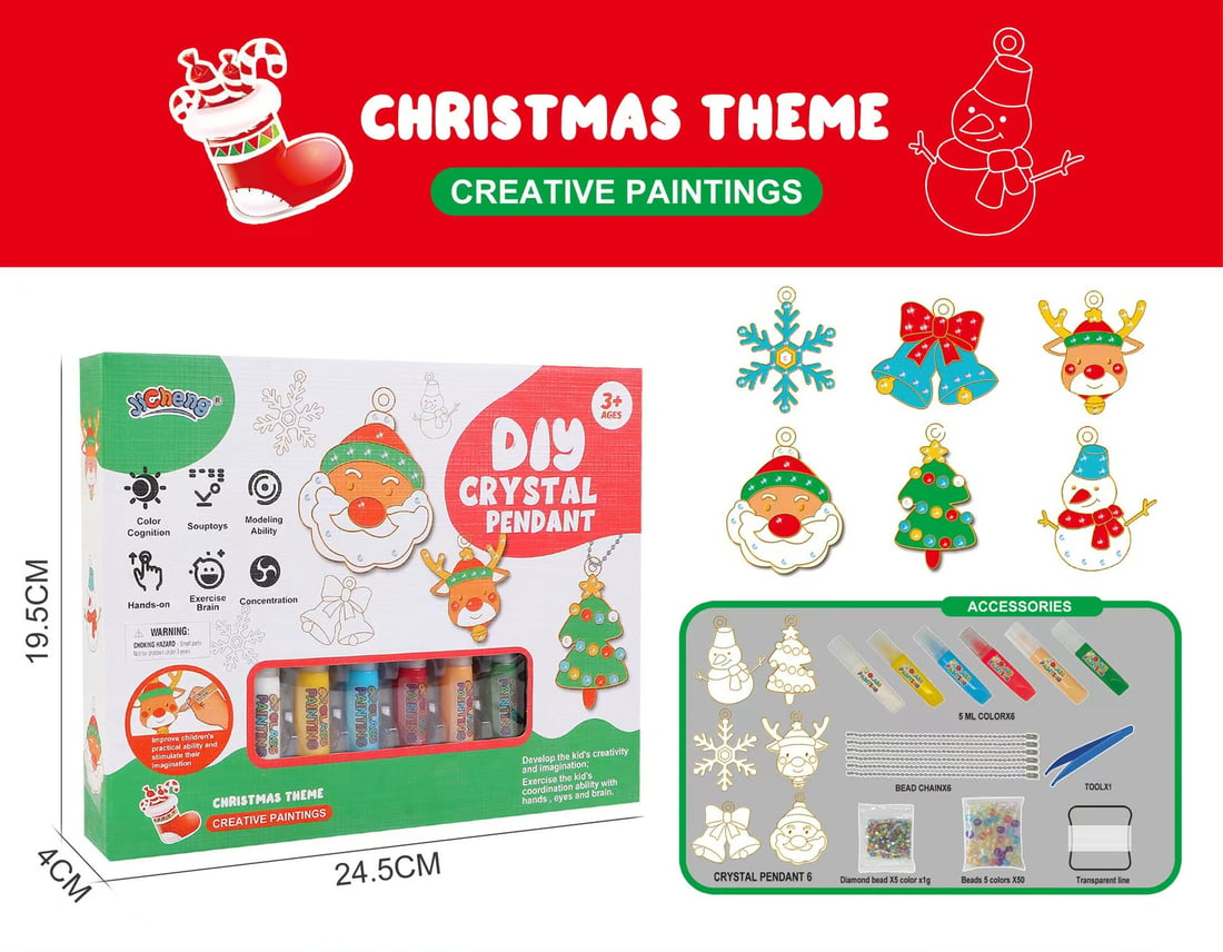 (Early Christmas Sale) DIY Crystal Paint Arts and Crafts Set (Buy 2 get 15% off)