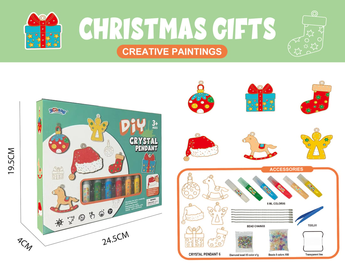 (Early Christmas Sale) DIY Crystal Paint Arts and Crafts Set (Buy 2 get 15% off)