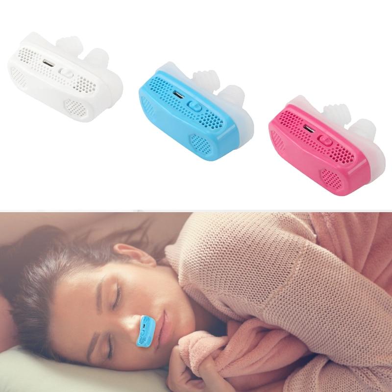 Electronic Anti Snoring Silicone Device – Snore Guard Sleep Apnea Aid