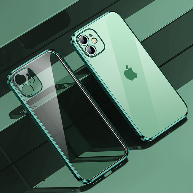 Electroplated Lens Cover iPhone Case