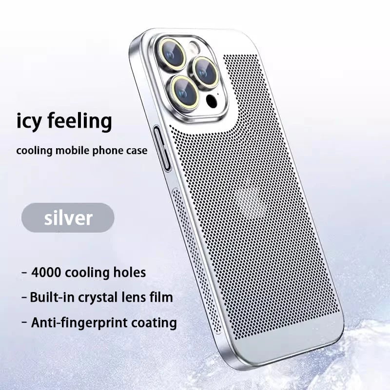 Electroplating Heat Dissipation Phone Case – Compatible With MagSafe Version