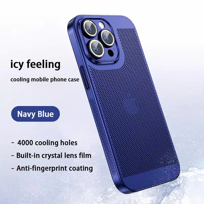 Electroplating Heat Dissipation Phone Case - Compatible With MagSafe Version