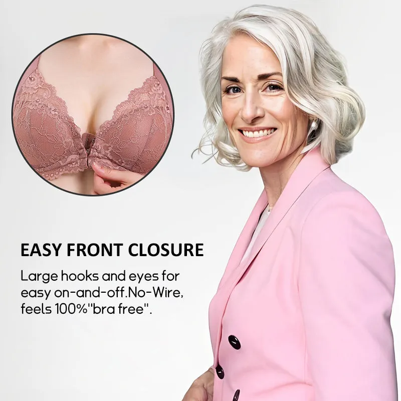 ELIZABETH - FRONT CLOSURE '5D' SHAPING WIRELESS BEAUTY BACK BRA