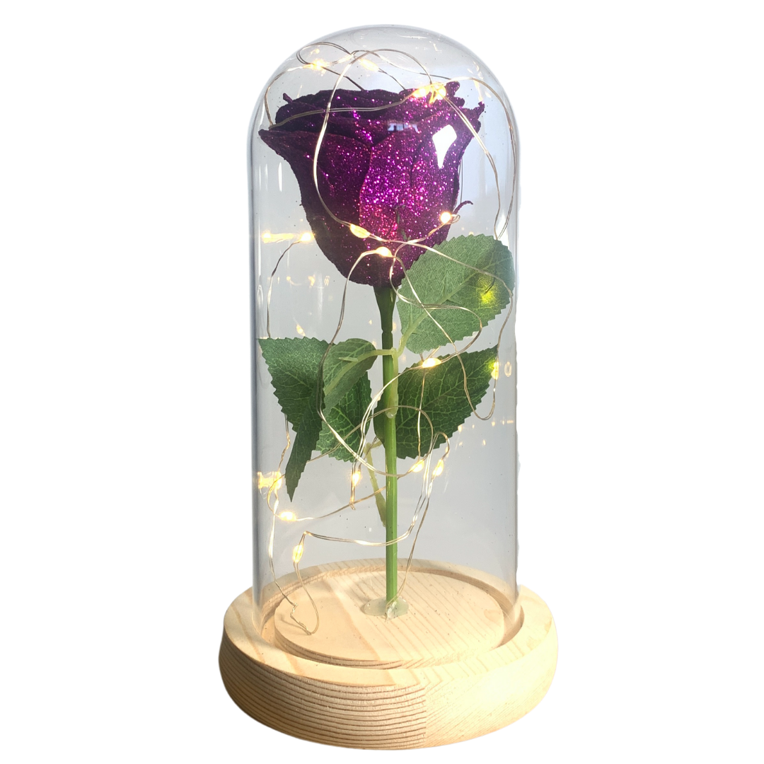 Enchanted Glitter Rose