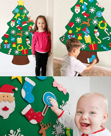 Felt Christmas Tree with LED Lights - BUY 2 Save 10% OFF