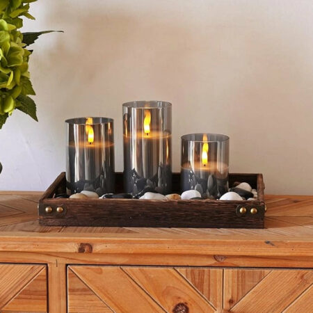 Flamless Candles (3 Candles)