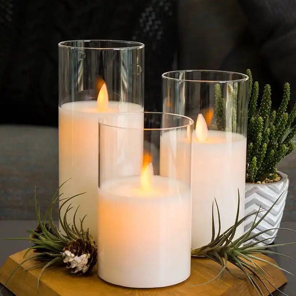 Flamless Candles (3 Candles)