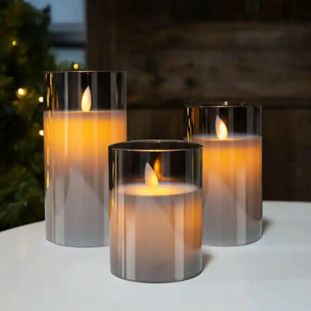 Flamless Candles (3 Candles)