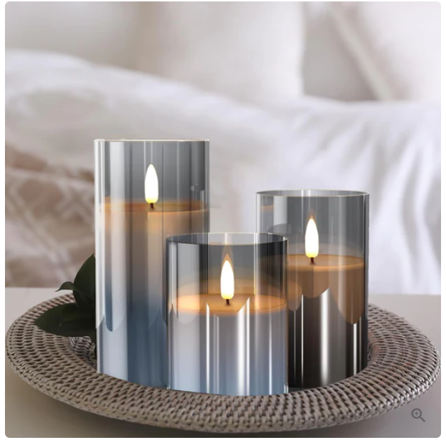 Flamless Candles (3 Candles)