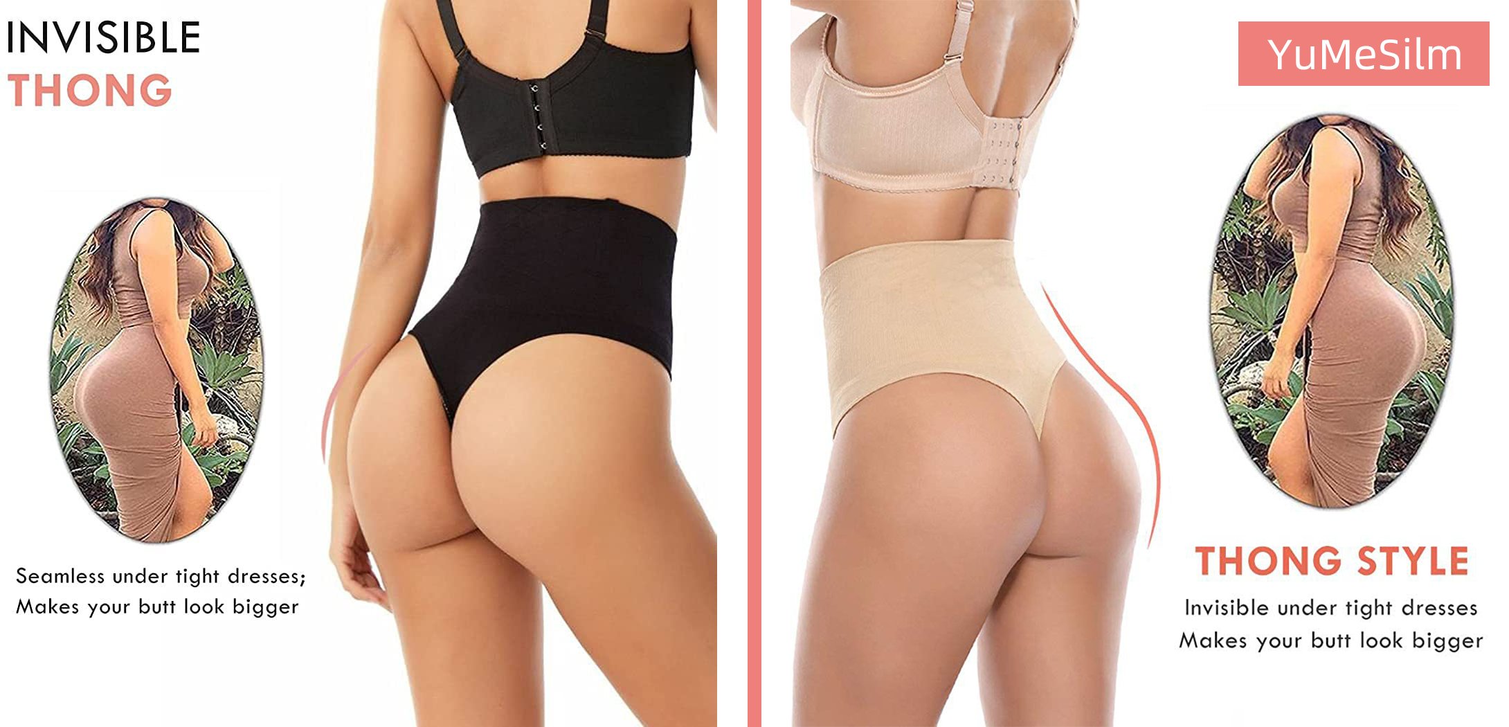 Flattering Seamless Shapewear Panties