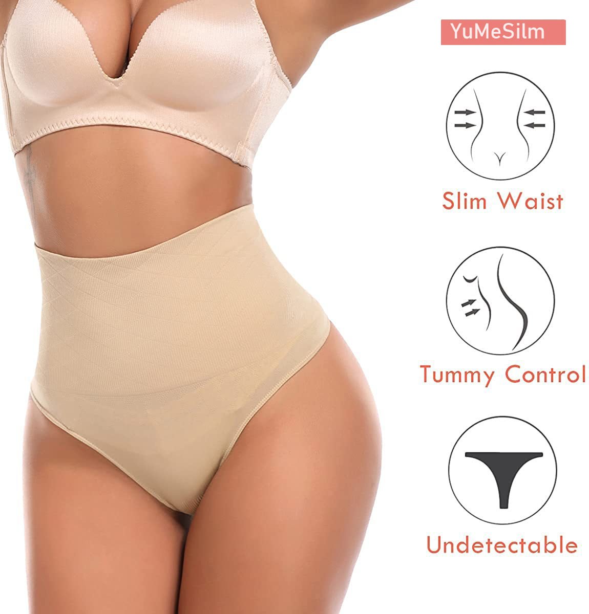 Flattering Seamless Shapewear Panties