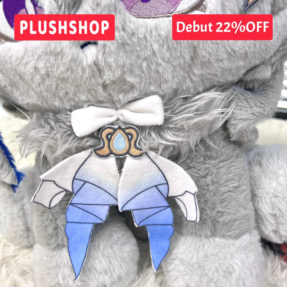 Genshin Impact Wriothesleymeow & Neuvillettemeow Plushie Combo Pack