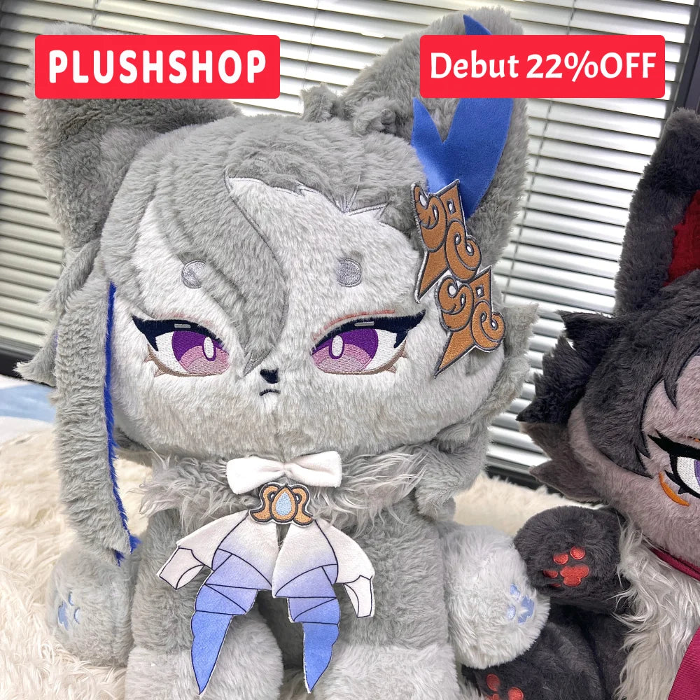 Genshin Impact Wriothesleymeow & Neuvillettemeow Plushie Combo Pack