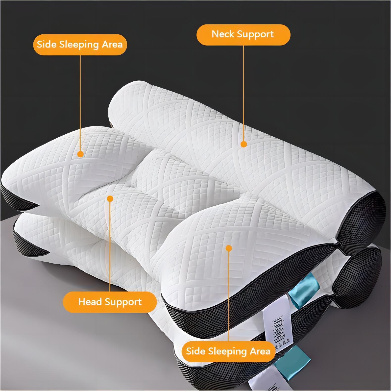 Great Christmas Gift - Ultra-Comfortable Ergonomic Neck Support Pillow