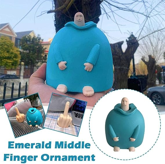 Halloween Pre Sale 50% OFF - Middle Finger Up Ornaments Toy (BUY 2 SAVE 5% & BUY 3 SAVE 20%)