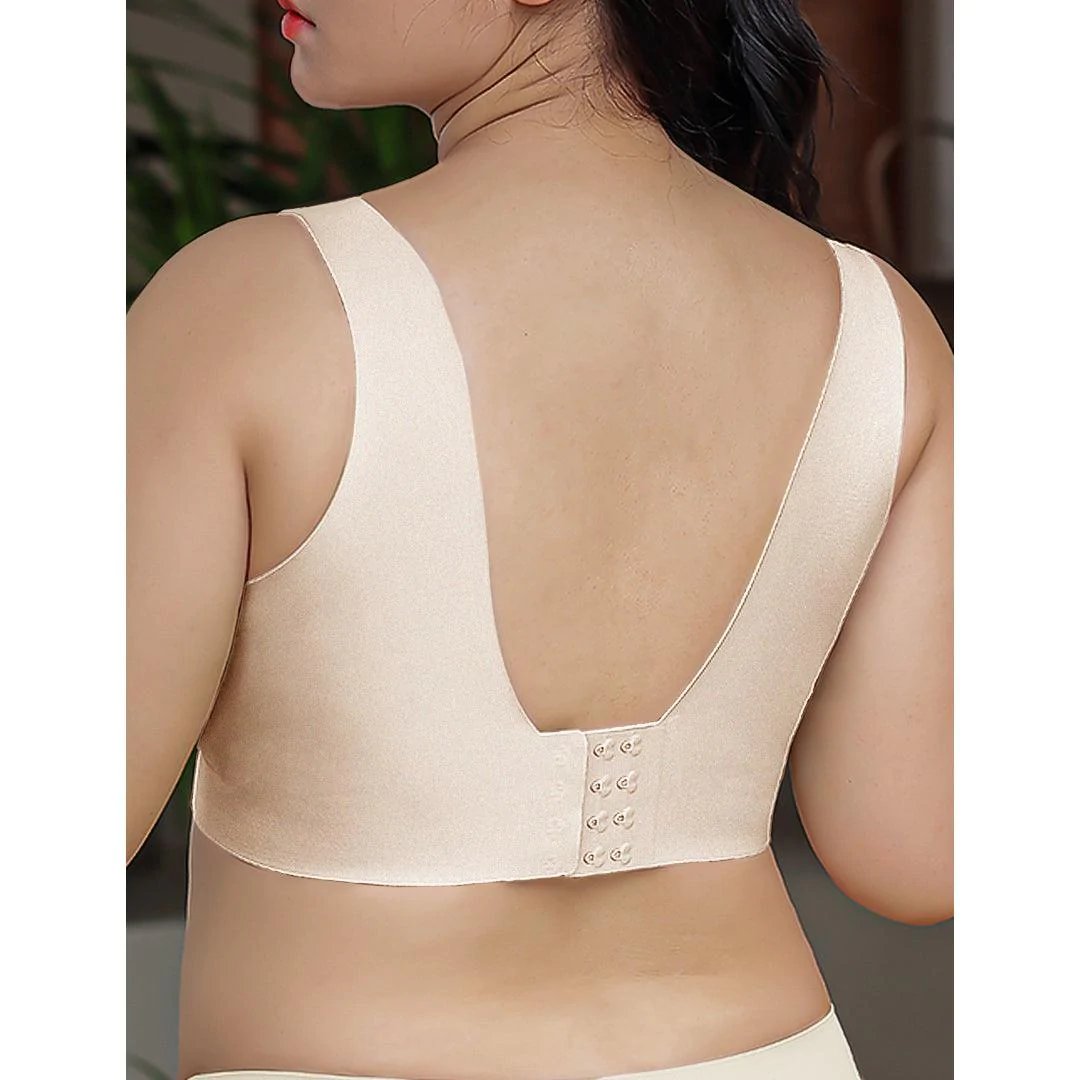 Helena Scalloped Design Natural Uplift Adjustment Bra