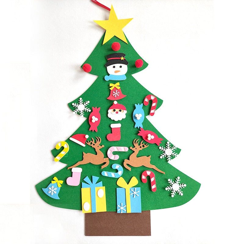 HolidaysFix DIY Felt Xmas Tree