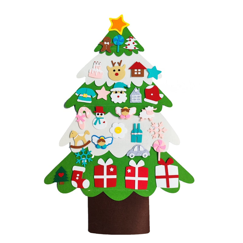 HolidaysFix DIY Felt Xmas Tree