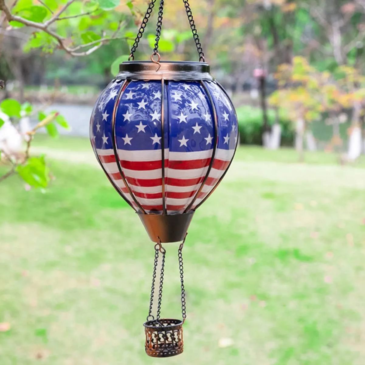 Hot Air Balloon Solar Lantern