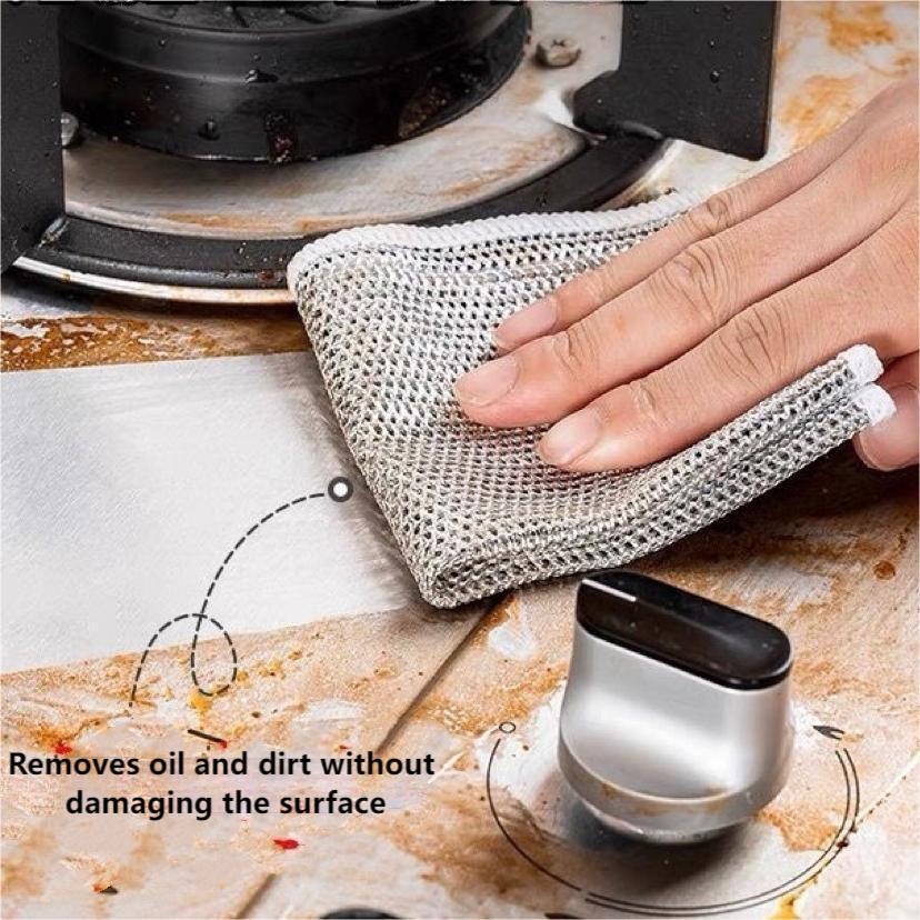 Hot Sale - Double Stainless Steel Scrubber