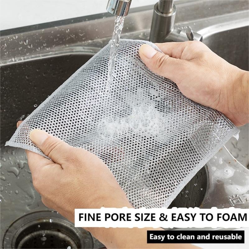 Hot Sale - Double Stainless Steel Scrubber