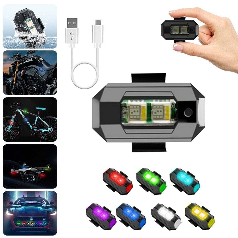 Hot Sale - LED Car Strobe Light Pro - (7 Light Colors & 33 Light Modes)