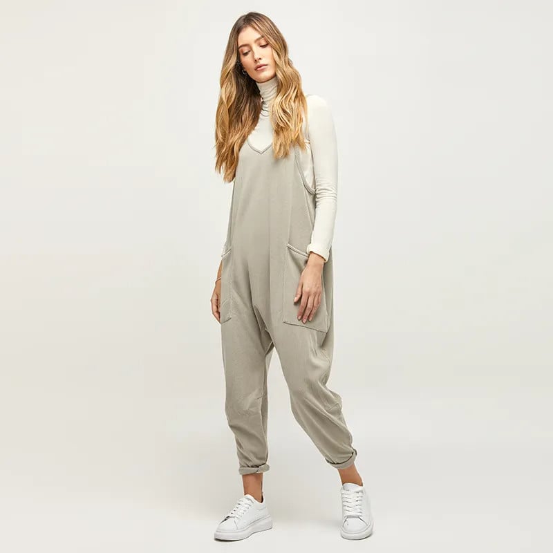 Hot Sale - Womens Casual Wide-Leg Jumpsuit