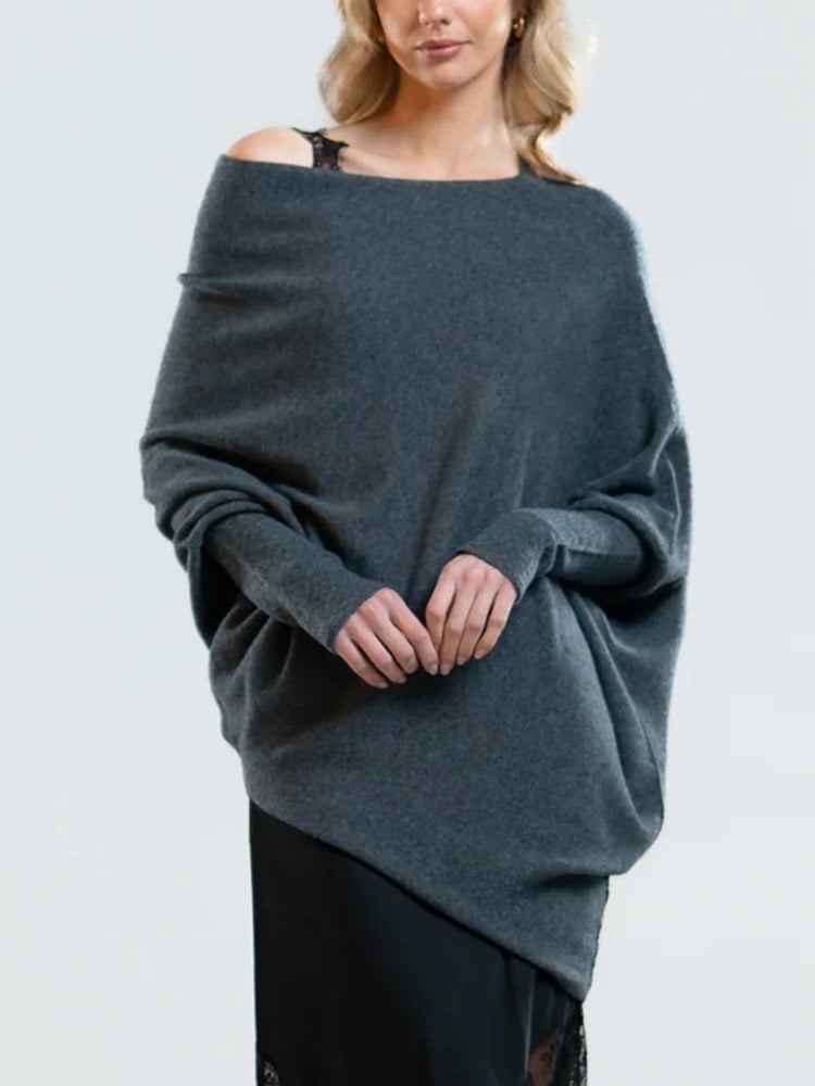 Hot Sale 49% Off - Asymmetric Draped Jumper