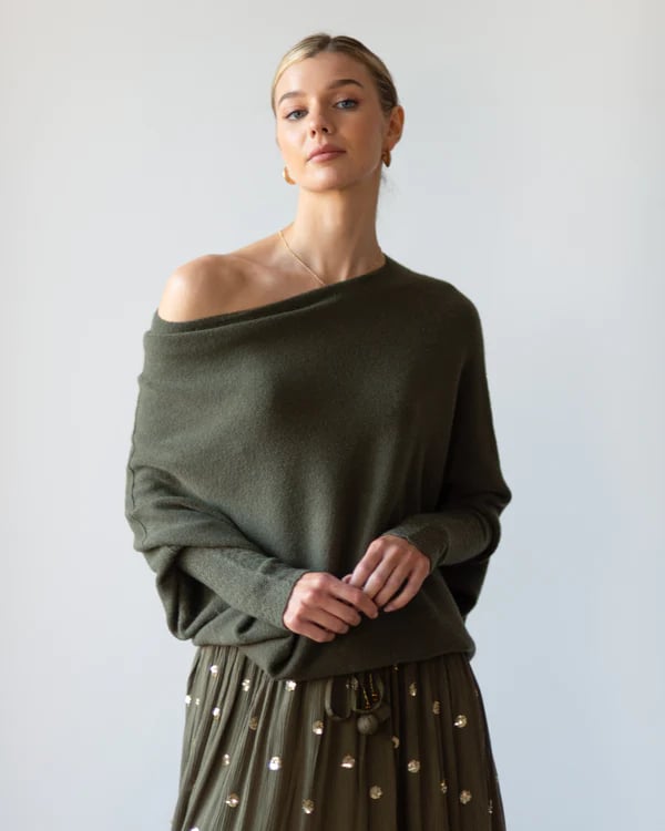 Hot Sale 49% Off - Asymmetric Draped Jumper