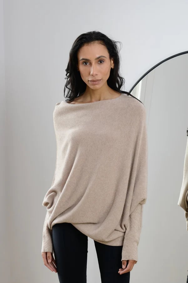 Hot Sale 49% Off - Asymmetric Draped Jumper