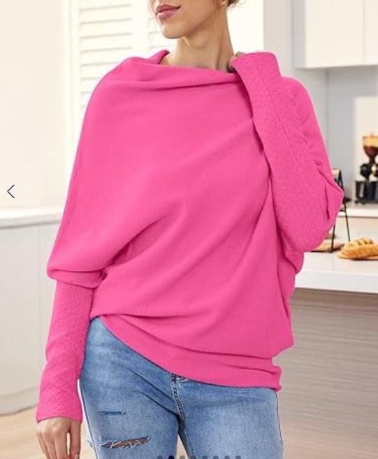 Hot Sale 49% Off - Asymmetric Draped Jumper