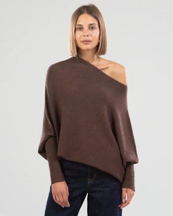 Hot Sale 49% Off - Asymmetric Draped Jumper