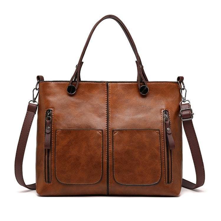 Hot SALE 49% OFF - Ladies vintage leather shoulder bag