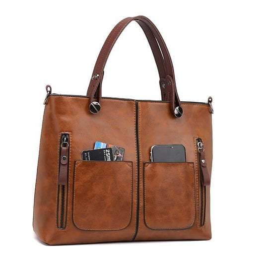 Hot SALE 49% OFF - Ladies vintage leather shoulder bag