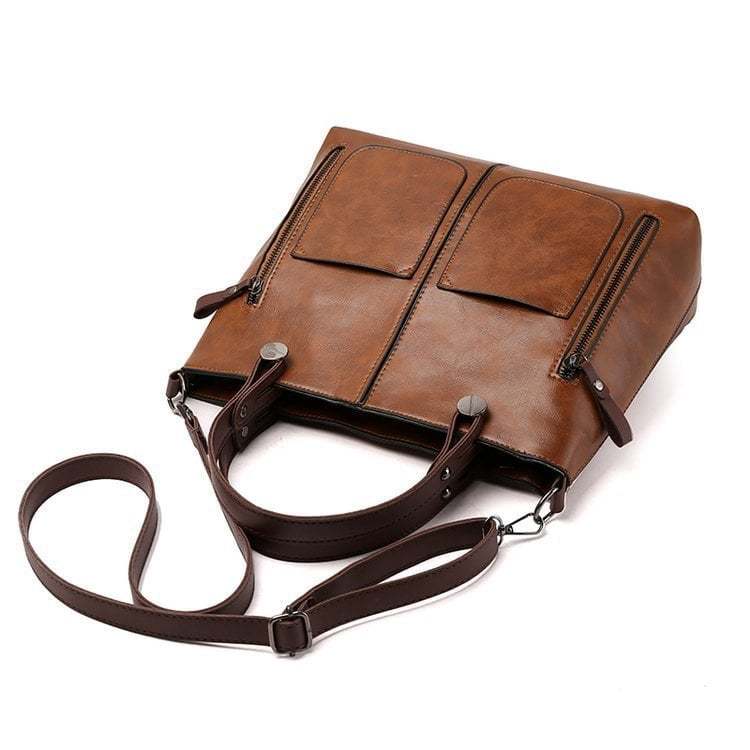 Hot SALE 49% OFF - Ladies vintage leather shoulder bag