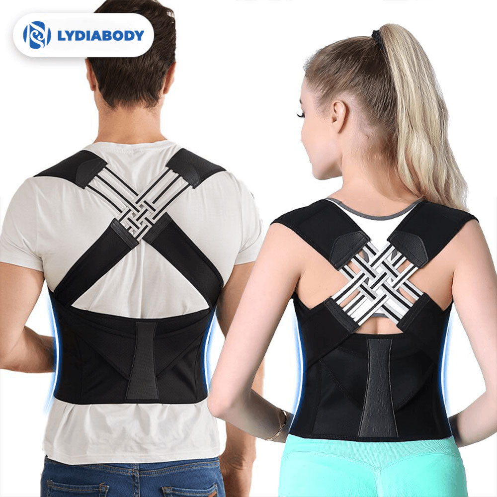 HOT SALE ADJUSTABLE BACK POSTURE BELT OFFICE HOME GYM UNISEX