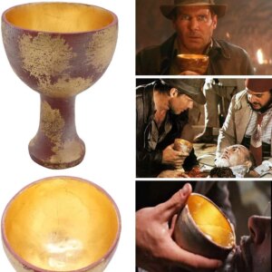 Hot Sale Collection – The Grail Diary -Indiana Jones Fan Made Prop Replica(Leather, DeLuxe version )