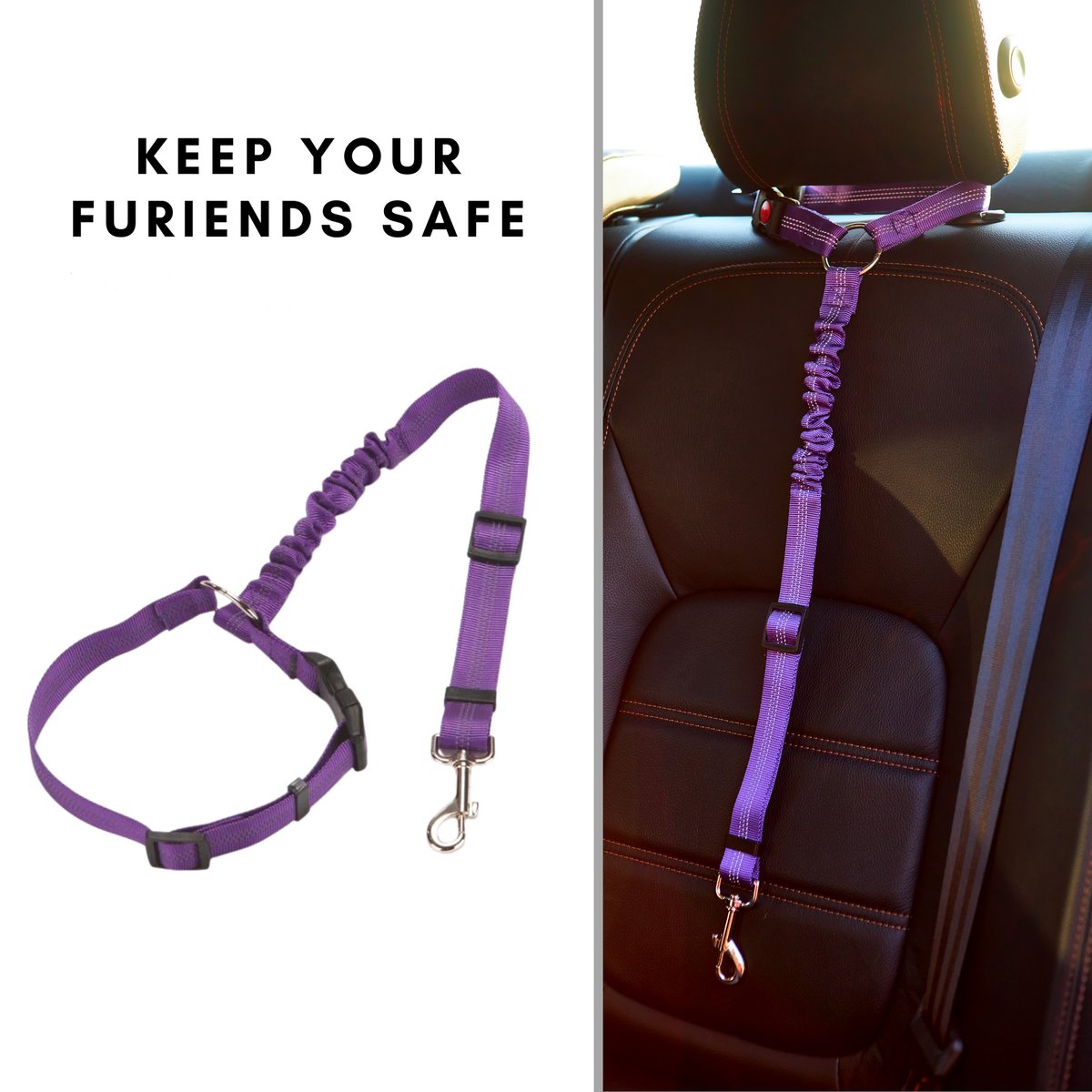 HOT SALE NOW 49% OFF - Adjustable Car Dog Leash