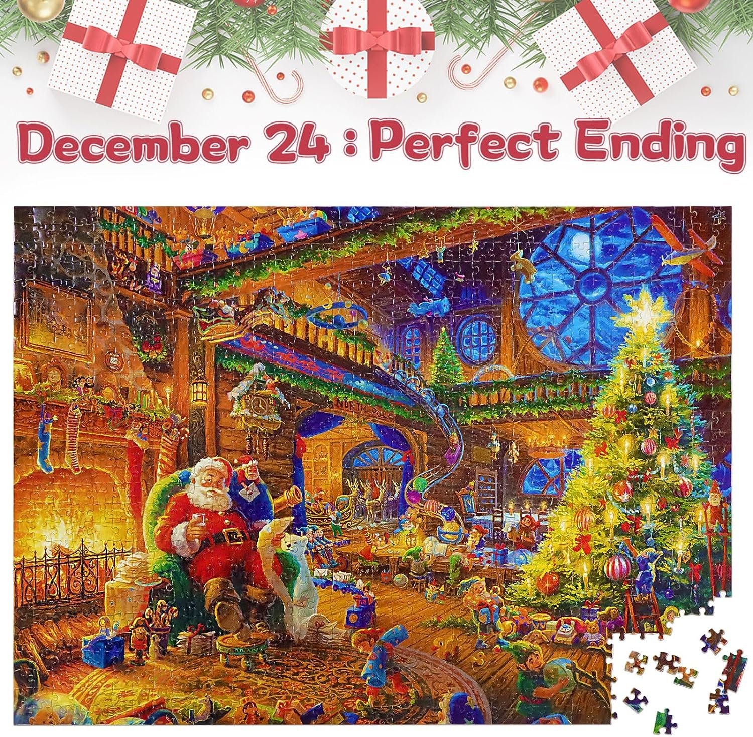 (HOT SALE NOW 49% OFF) - Advent Calendar 2023 Christmas Jigsaw Puzzles