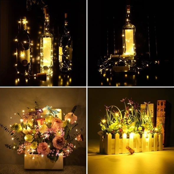 (HOT SALE NOW-50% OFF) BOTTLE LIGHTS ( Battery Included - Replaceable )