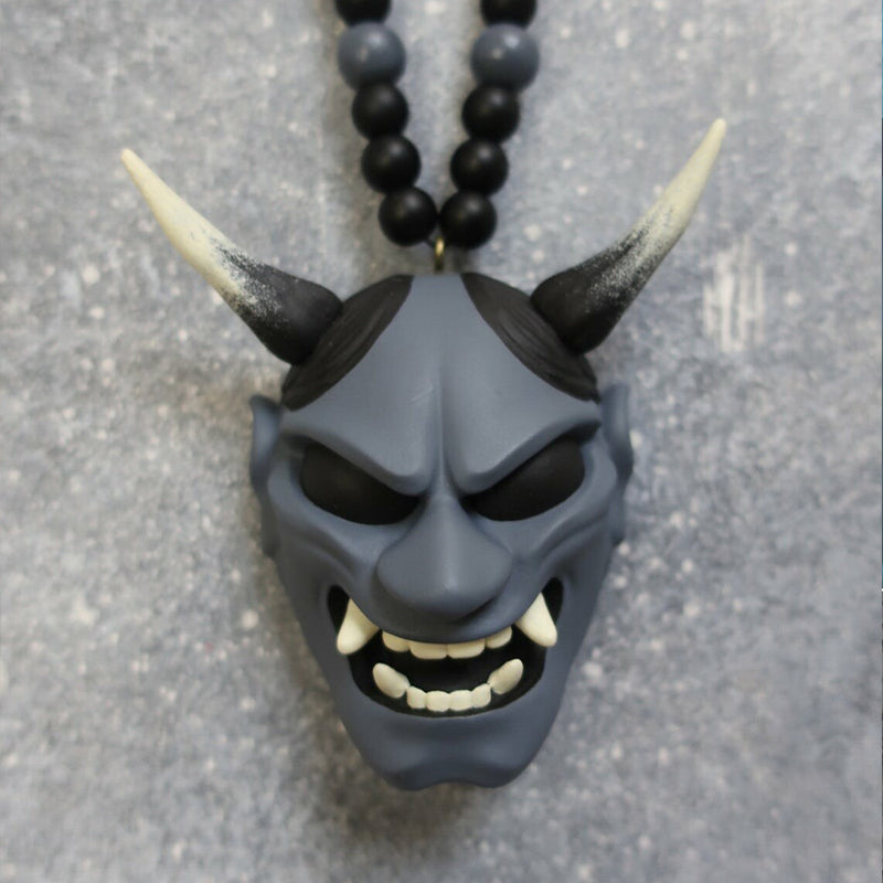 Japanese Oni Mask Car Rear Veiw Mirror Ornament