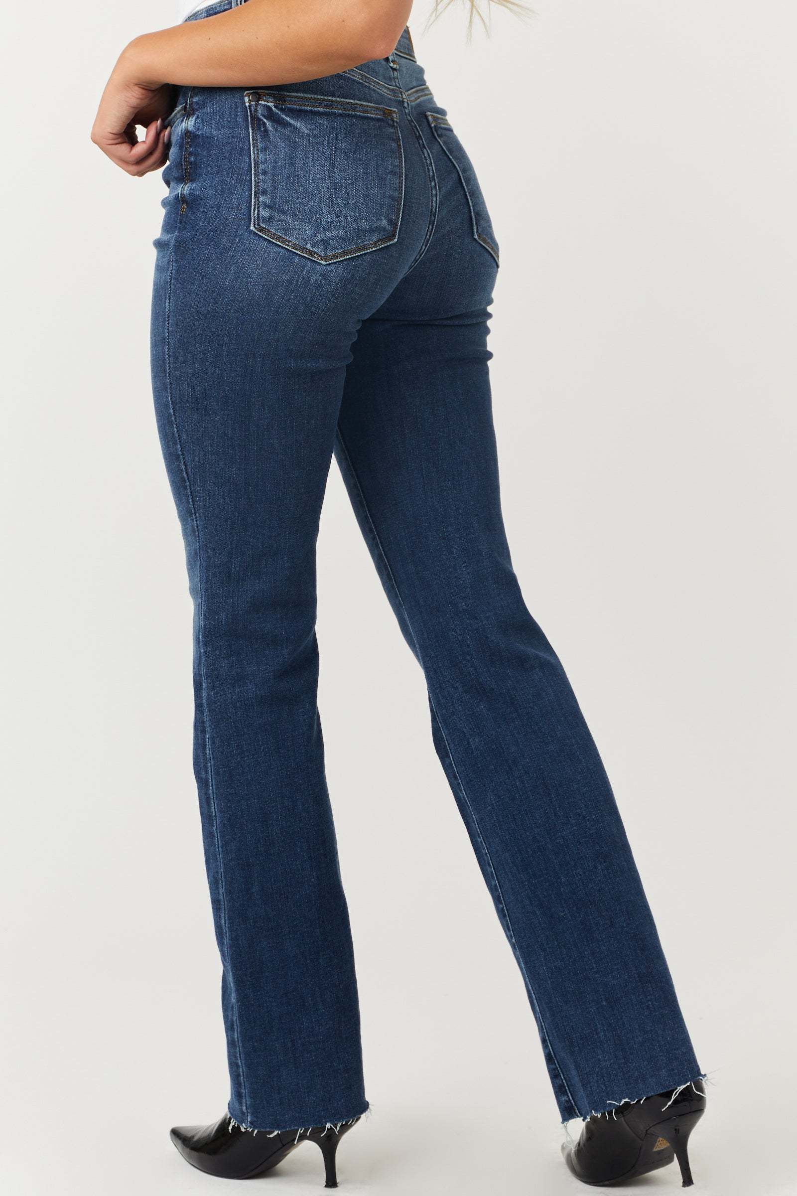 Judy Mid-Rise Tummy Tuck Bootcut Jeans